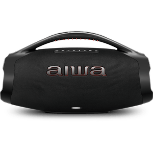 Caixa de Som Boombox Plus AIWA BBS-01B 200W Bluetooth 30H IP66 USB